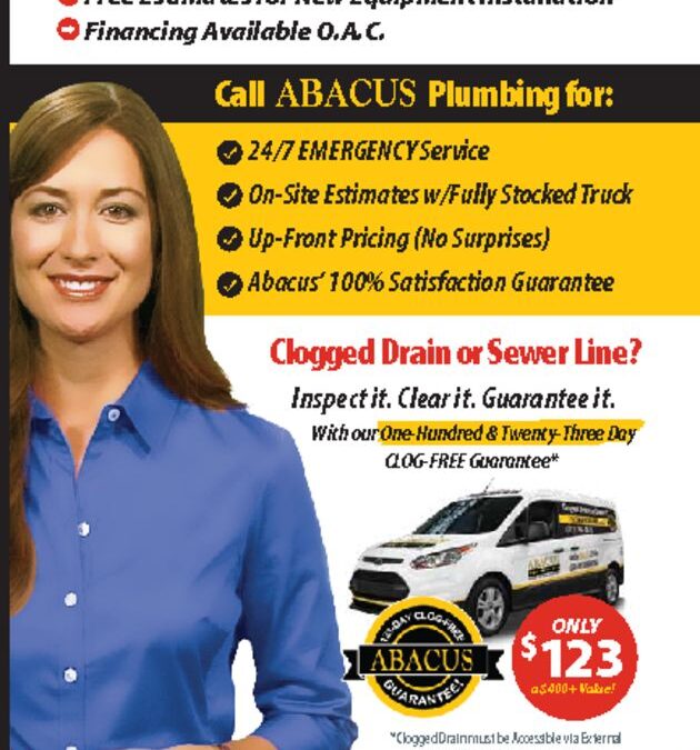 ABACUS Plumbing Recognized For Superior Service