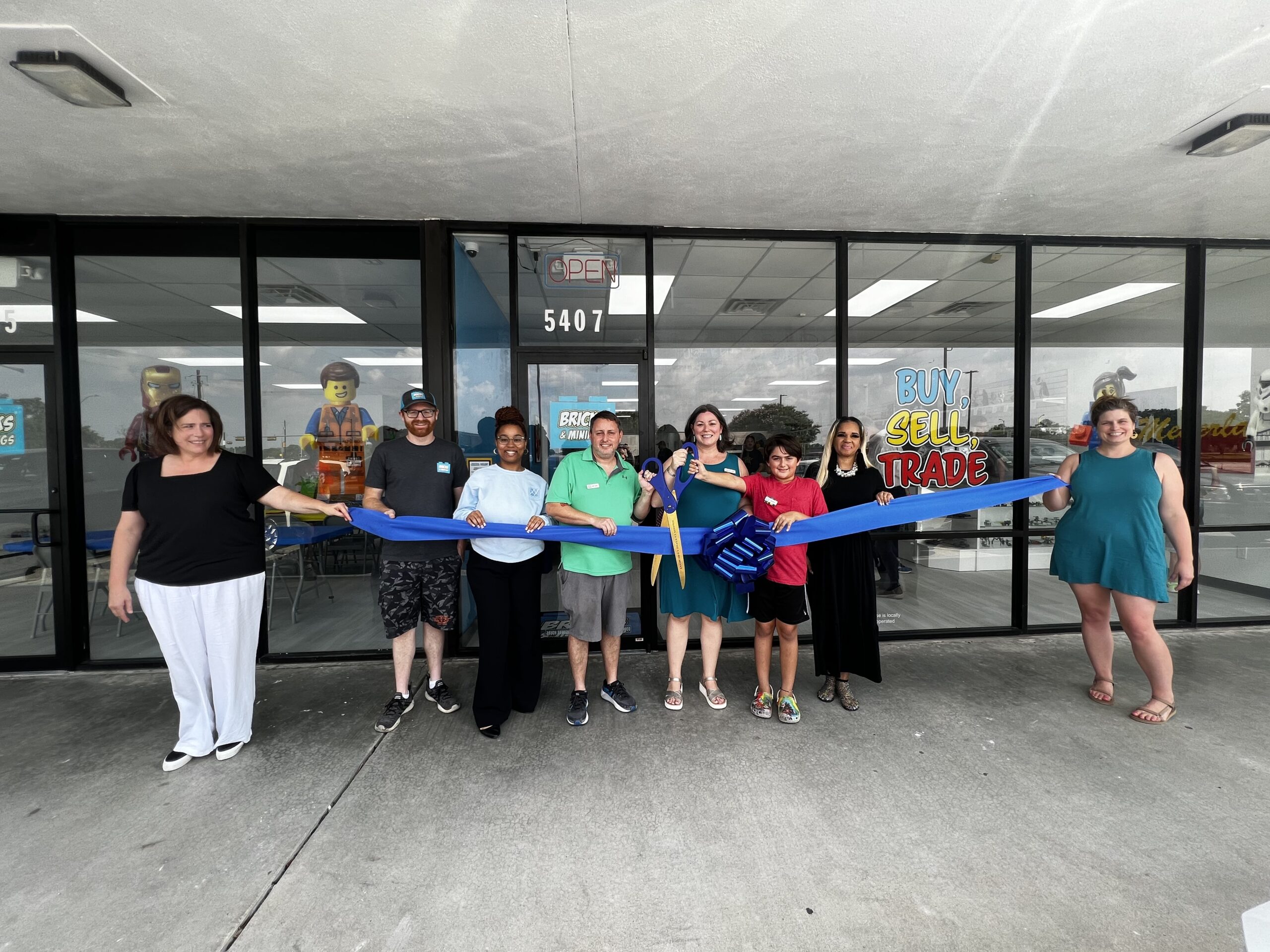 Bricks & Minifigs Meyerland Ribbon Cutting Ceremony - Greater Houston ...