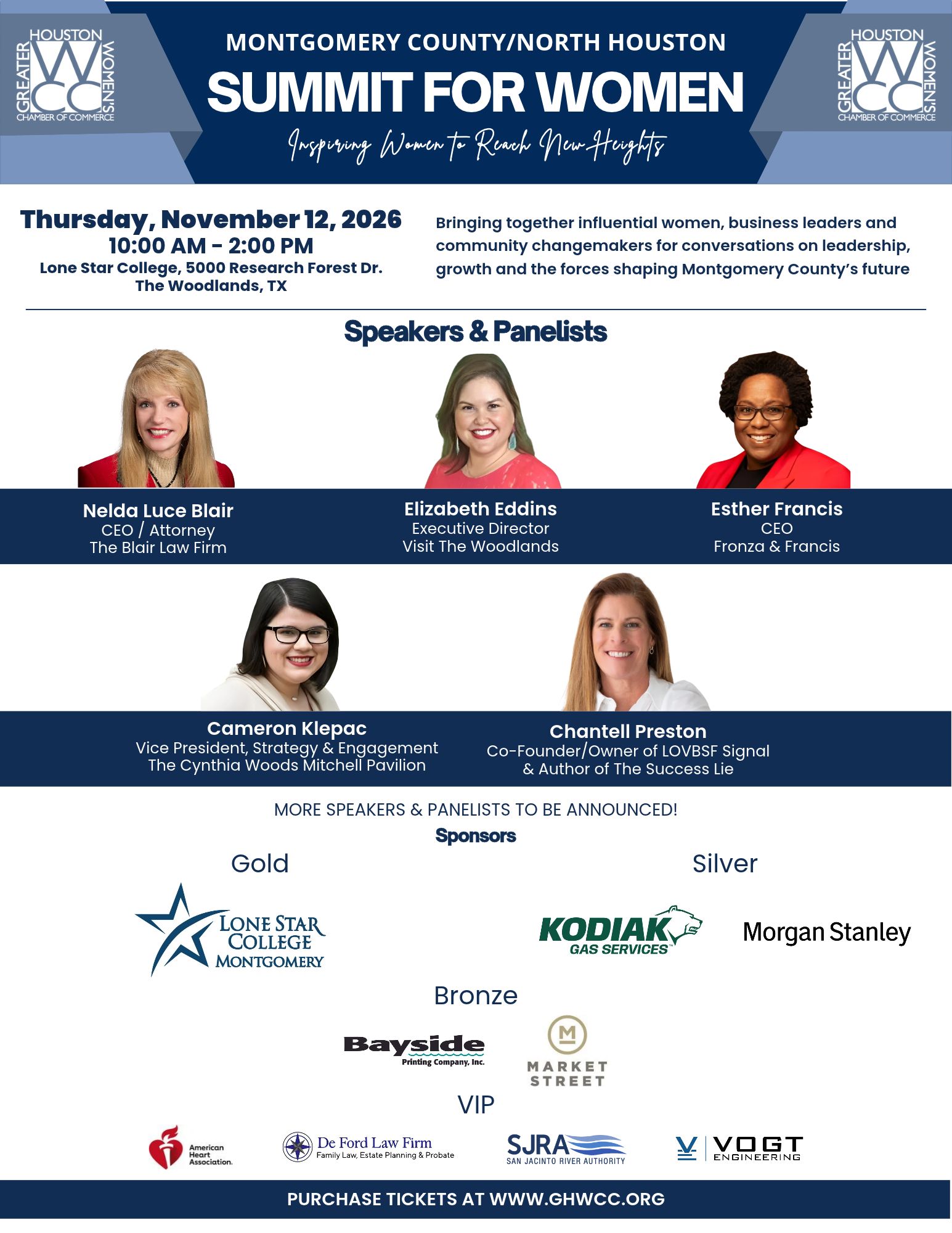 Montgomery County North Houston Summit 2026 1 10 07