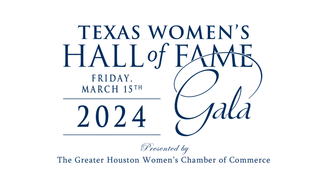 Texas Women's Hall of Fame Logo 2024 w date (blue) 72