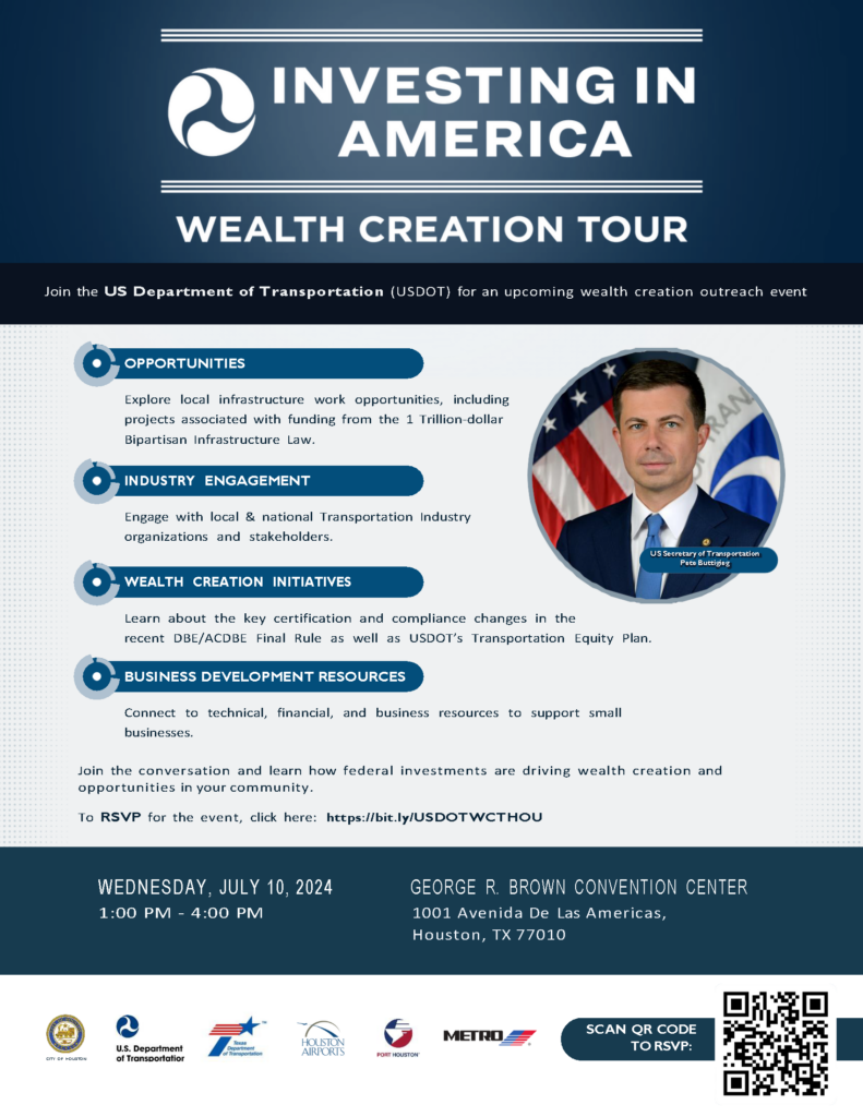 USDOT Wealth Creation Tour Outreach event Houston final Greater Houston Women’s Chamber of Commerce