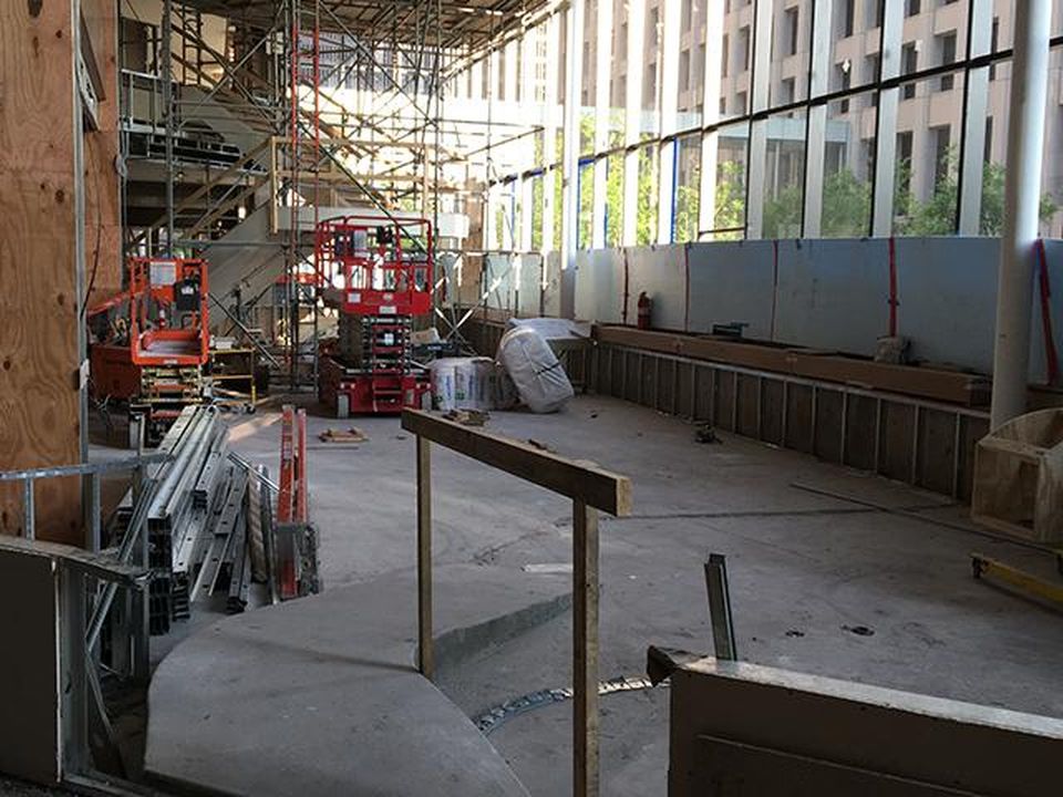 Natural light is as much a design element as the square footage devoted to the property's social... [+] hub.